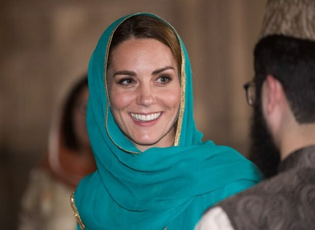 Kunjungan masjid dari Kate Middleton dan Pangeran William!