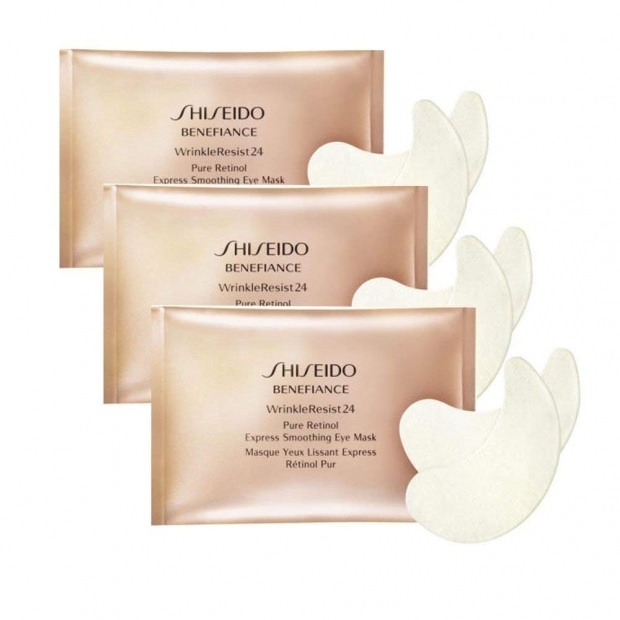 Resist24 Pure Retinol Express Masker Mata Penghalus Shiseido Benefiance Wrinkle