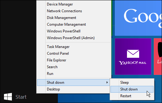 Pembaruan Windows 8.1 Mematikan Lebih Mudah