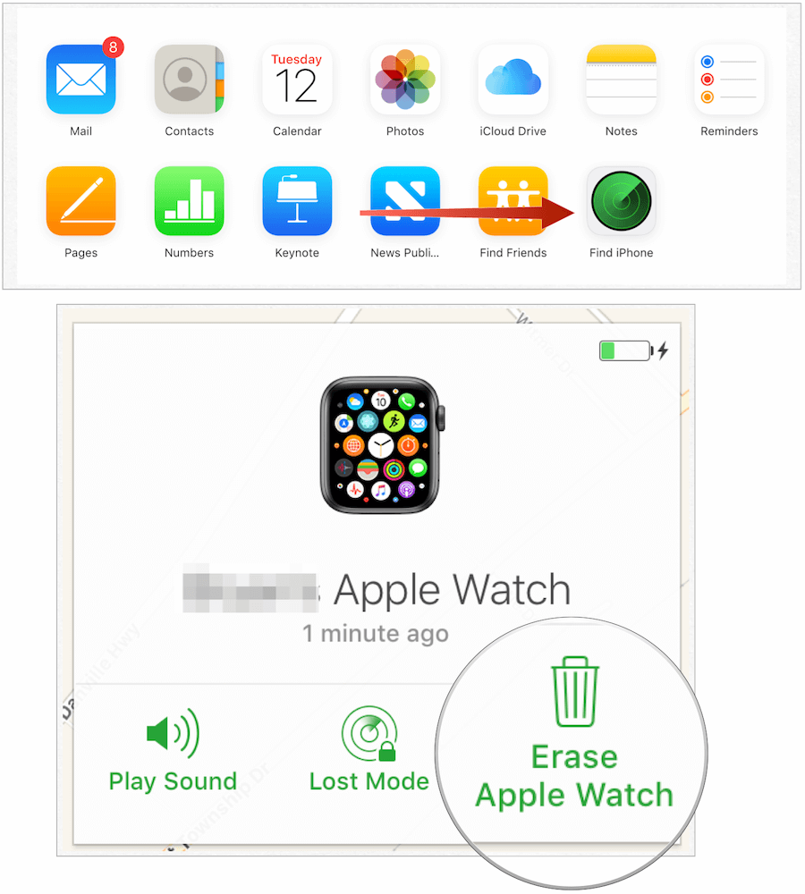 hapus Apple Watch