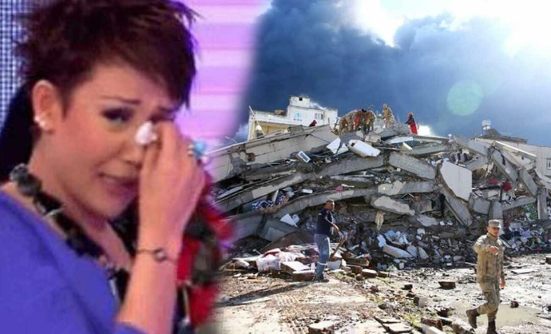 Penantian Serap Paköz yang menakutkan! Dia tidak bisa mendengar kabar dari keluarganya saat gempa
