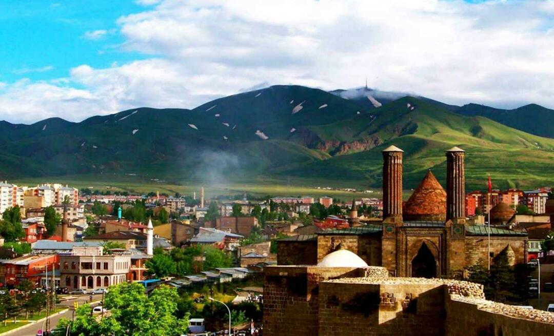 Di manakah lokasi Erzurum? Apa tempat untuk dikunjungi di Erzurum? Bagaimana menuju ke Erzurum?