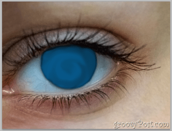 Adobe Photoshop Basics - Warna noda pada Mata Manusia