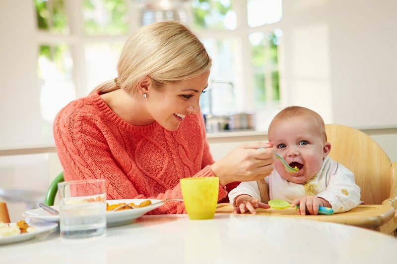 Sarapan bayi enam bulan