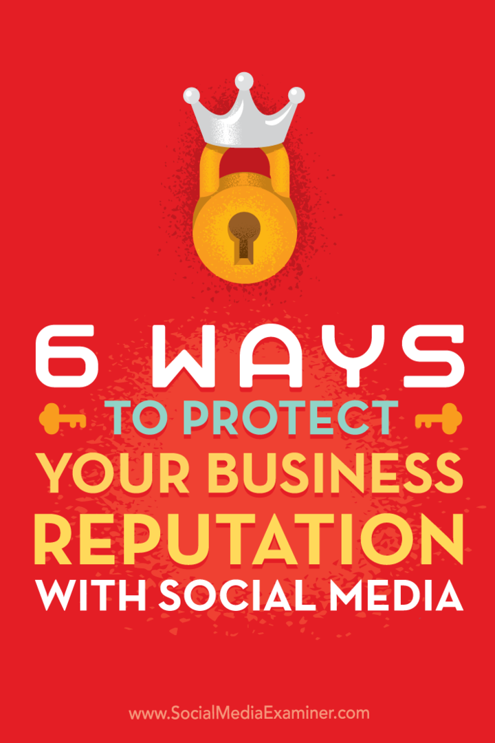 6 Cara Melindungi Reputasi Bisnis Anda Dengan Media Sosial: Pemeriksa Media Sosial