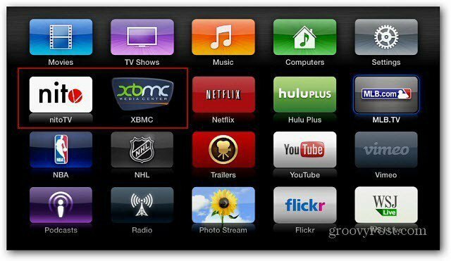Ikon XBMC Nitro Apple TV