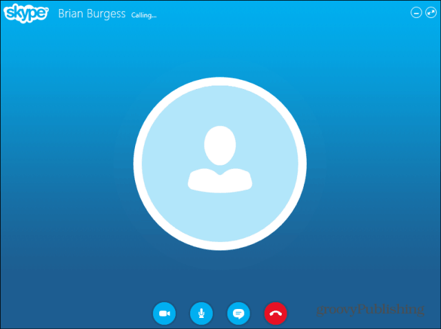 Skype HD Outlook menginstal plugin obrolan di jendela