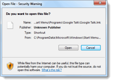Berhenti Mengganggu Pop-Up Di Windows 7