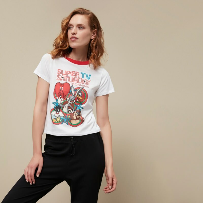 Model kaos karakter Looney Tunes paling bergaya! Model kaos yang dicetak