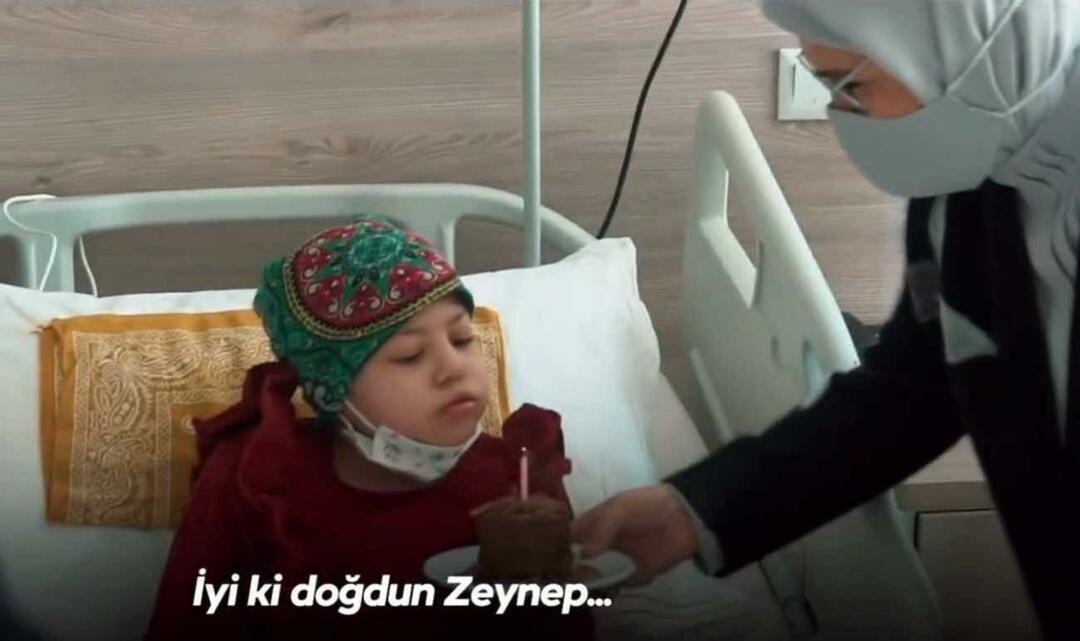 Emine Erdoğan mengunjungi anak-anak penderita kanker
