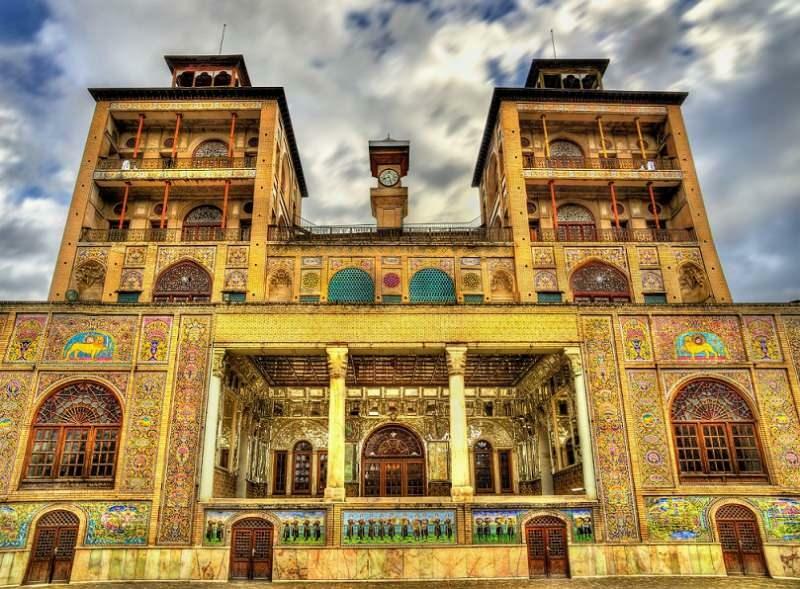 Interior Istana Golestan