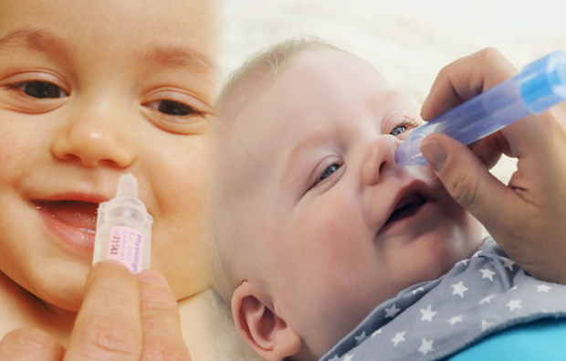 Hidung tersumbat dan bersin pada bayi