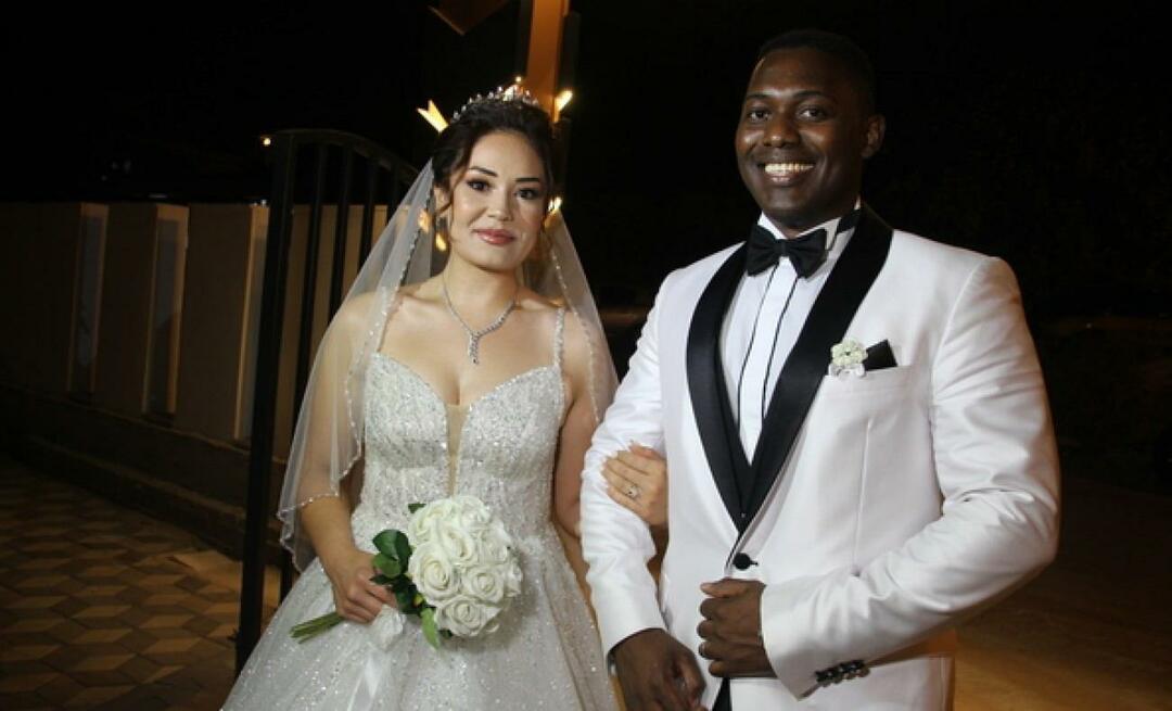 Yang baru telah ditambahkan ke seri pengantin pria Afrika! Omary dari Tanzania dan İrem dari Mersin menikah