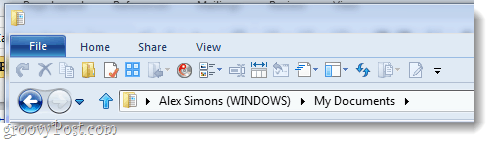 windows 8 toolbar ringkas