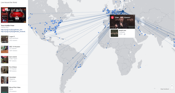 facebook peta interaktif langsung
