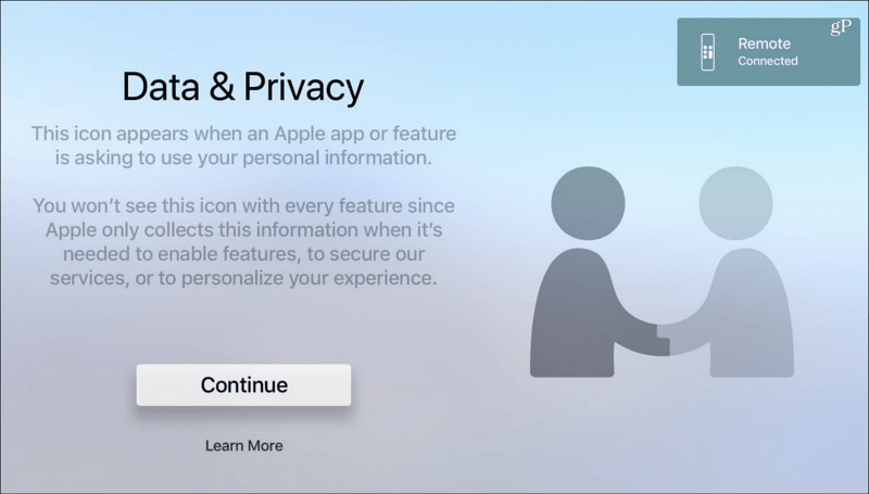  Data dan Privasi tvOS Apple TV