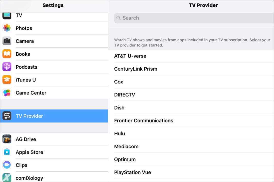 Apa itu Penyedia TV di iOS dan Bagaimana Saya Menggunakannya?