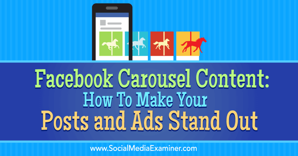 konten carousel facebook untuk posting dan iklan