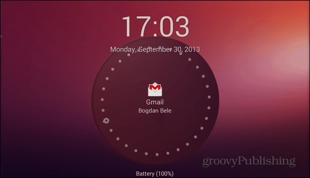 Ubuntu Lockscreen utama