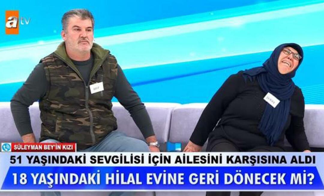 Hilal yang berusia 18 tahun melarikan diri ke peniup berusia 51 tahun! Ibu yang berduka mengalami krisis di Müge Anlı