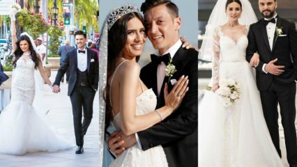 Model gaun pengantin disukai oleh nama-nama terkenal