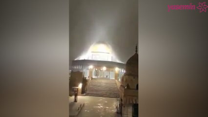 Salju yang jatuh ke Yerusalem heran