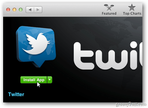 Aplikasi Twitter OS X Resmi