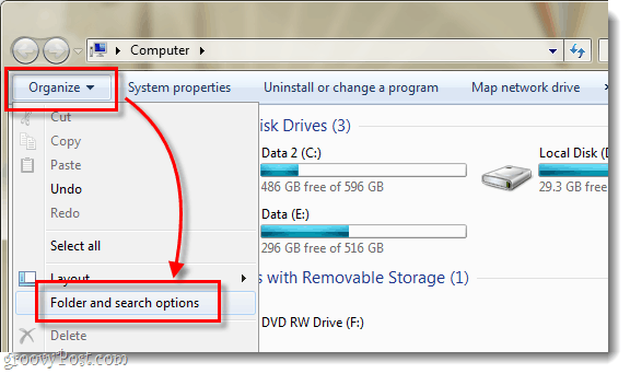 Cara Menampilkan File dan Folder Tersembunyi di Windows 7