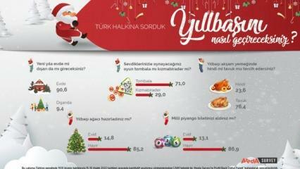 Survei Areda membahas preferensi tahun baru orang Turki! Daging ayam adalah daging kalkun di tahun baru...