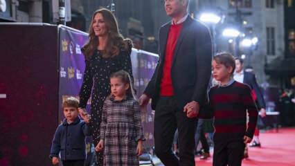 Keluarga kerajaan berjalan di karpet merah tanpa topeng!