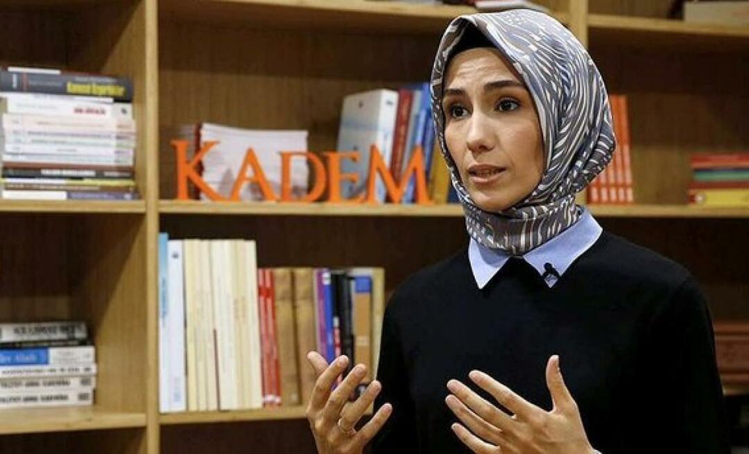 'Pusat Dukungan Wanita' KADEM dibuka di bawah kepemimpinan Sümeyye Erdoğan