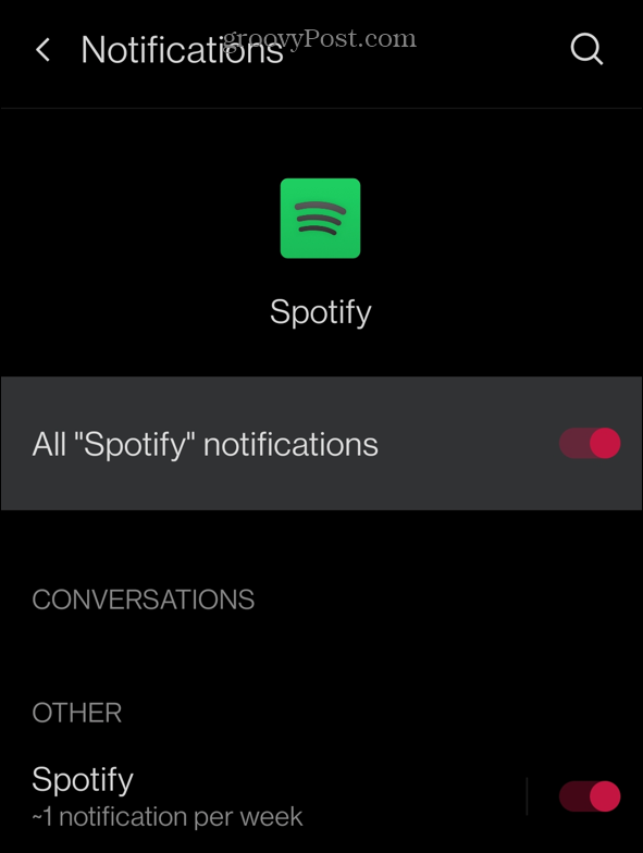 Dapatkan Spotify di Layar Kunci Android