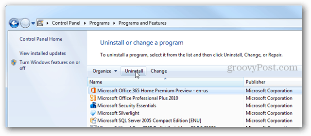 Cara Menghapus Instalasi Microsoft Office 2013