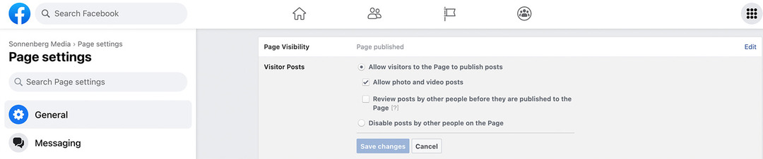 cara-memoderasi-facebook-page-conversations-post-review-moderation-classic-pages-experience-page-settings-langkah-1