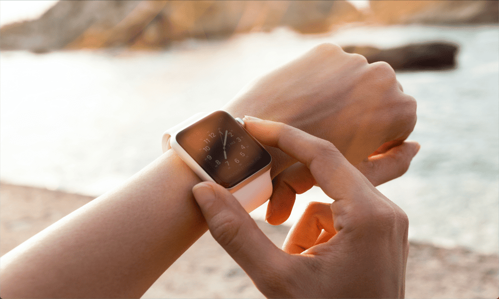 widget jam tangan apel menampilkan gambar