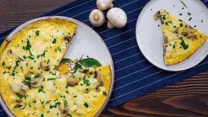 Bagaimana cara membuat telur dadar jamur? Resep telur dadar jamur yang praktis dan enak untuk sahur