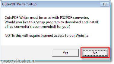 hindari memasang PS2PDF di windows 7
