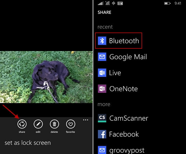 Windows Phone 8.1 Tip: Berbagi File melalui Bluetooth