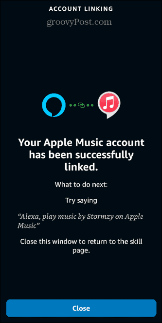 akun musik alexa apple terhubung