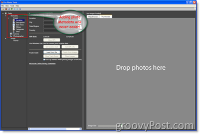 Microsoft Pro Photo Tools Metadata:: groovyPost.com