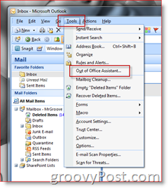 Aktifkan Nyalakan Balasan Otomatis Asisten Microsoft Outlook di Luar Kantor