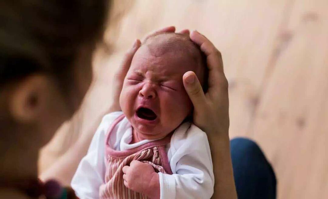 apa saja gaya menangis bayi