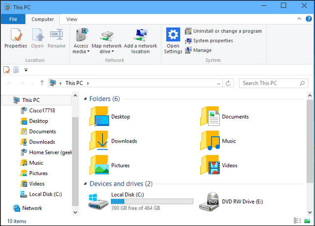 Jadikan Windows 10 File Explorer Selalu Terbuka untuk PC ini