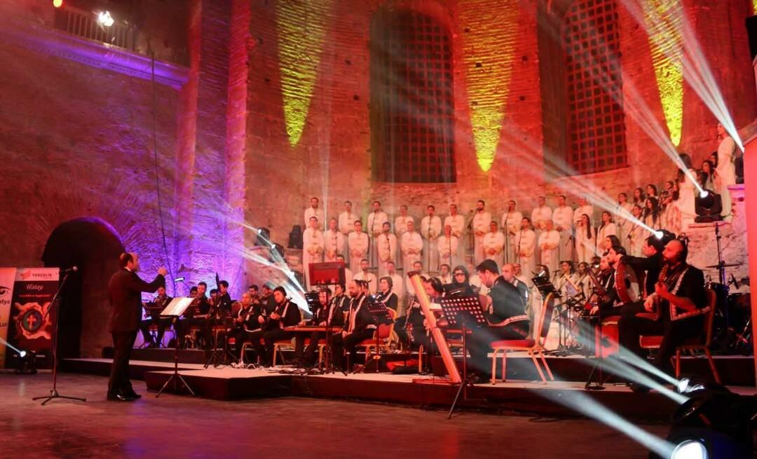 Konser pertama setelah bencana abad ini adalah dari Antakya Civilizations Choir!