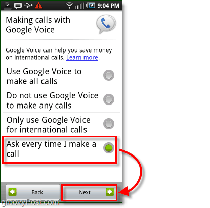 Google Voice di Preferensi Konfigurasi Ponsel Android