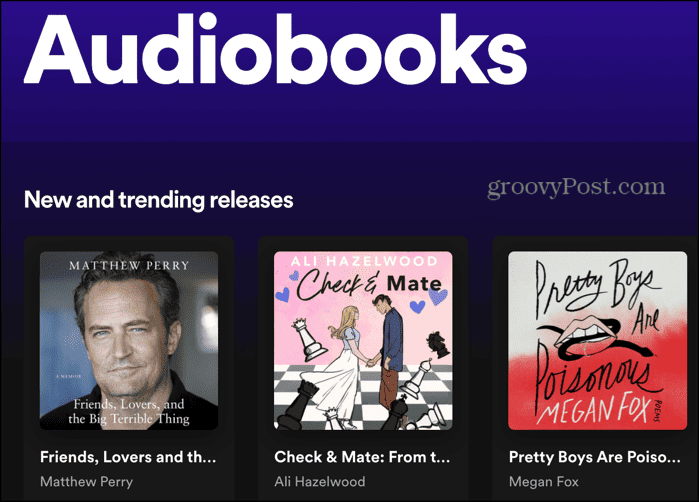 daftar buku audio Spotify