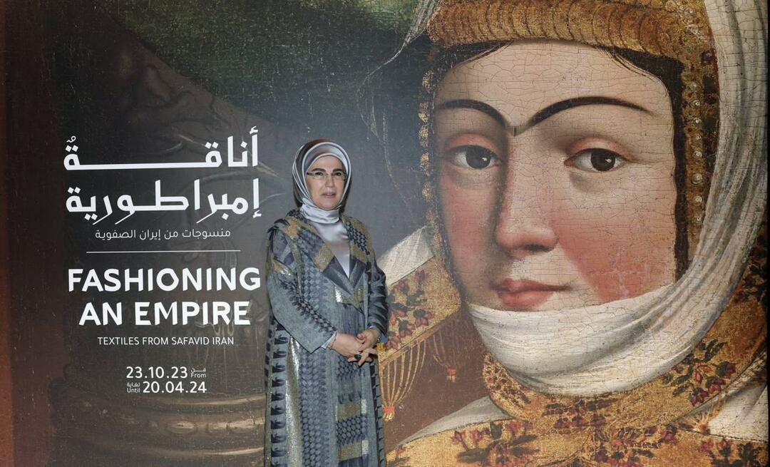 Kunjungan Ibu Negara Erdoğan ke Museum Seni Islam Qatar! 