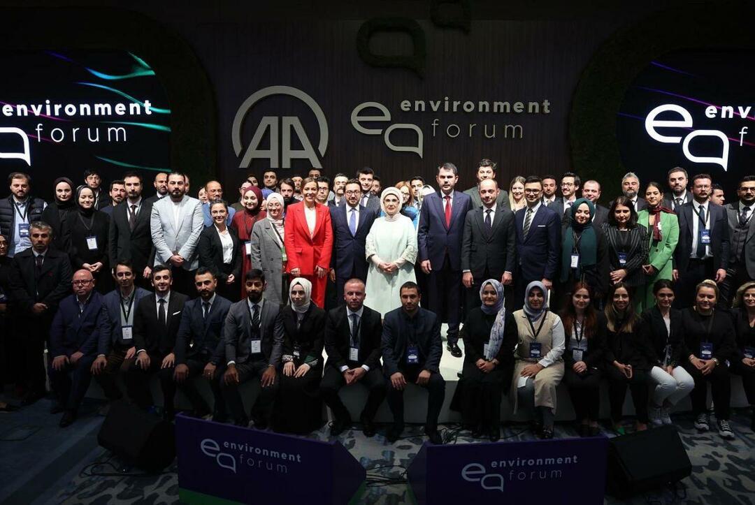 Emine Erdoğan menghadiri Forum Lingkungan Internasional