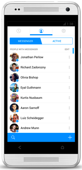 pengalaman facebook messenger untuk android