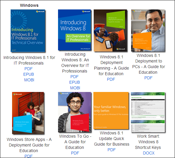 Unduh Microsoft eBook Gratis Tentang Perangkat Lunak dan Layanan Microsoft